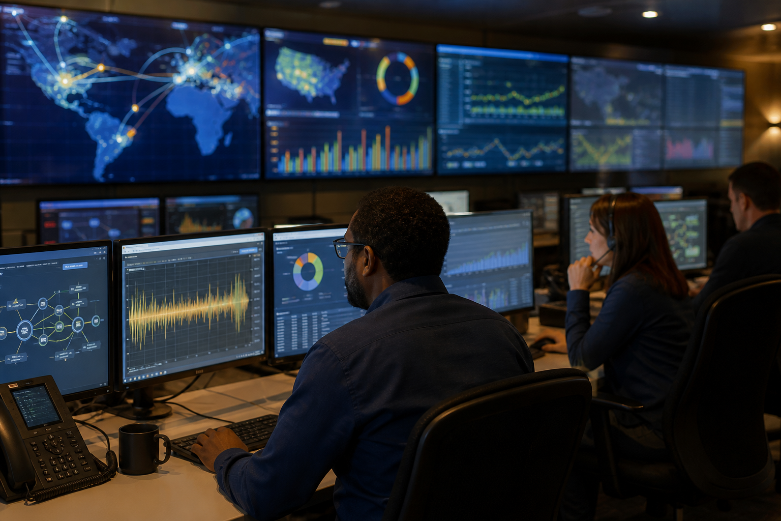 SymCloud voice and unified communications operations center